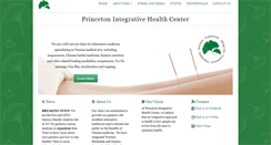 Desktop Screenshot of princetonintegrativehealthcenter.com